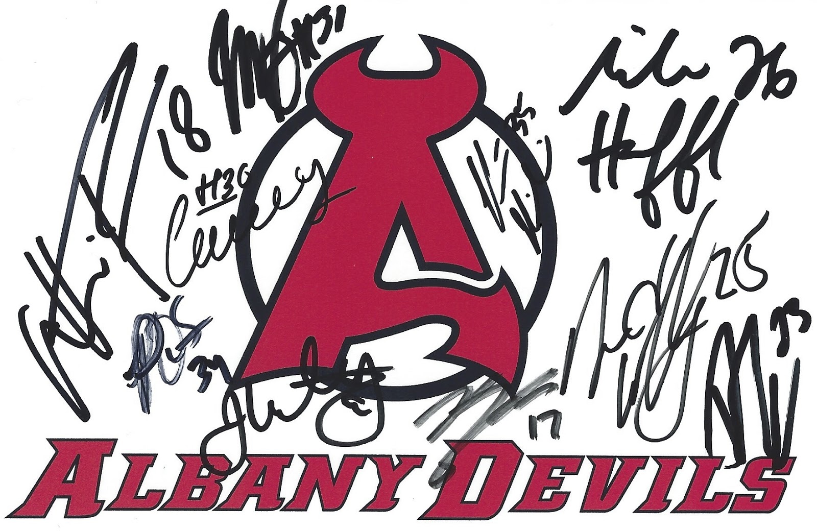 Aaron's Autographs: Autograph Adventures: Albany Devils