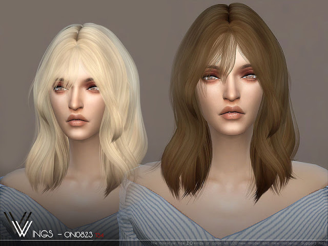 Sims 4 Female Hair