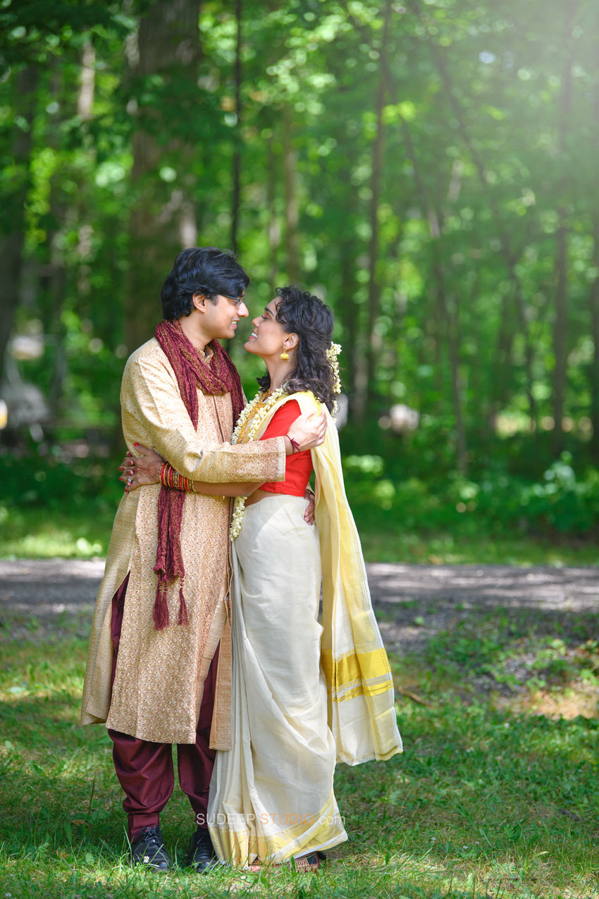 Outdoor Indian Wedding Photography at German Park Kerala South Asian SudeepStudio.com Ann Arbor Indian Wedding Photographer