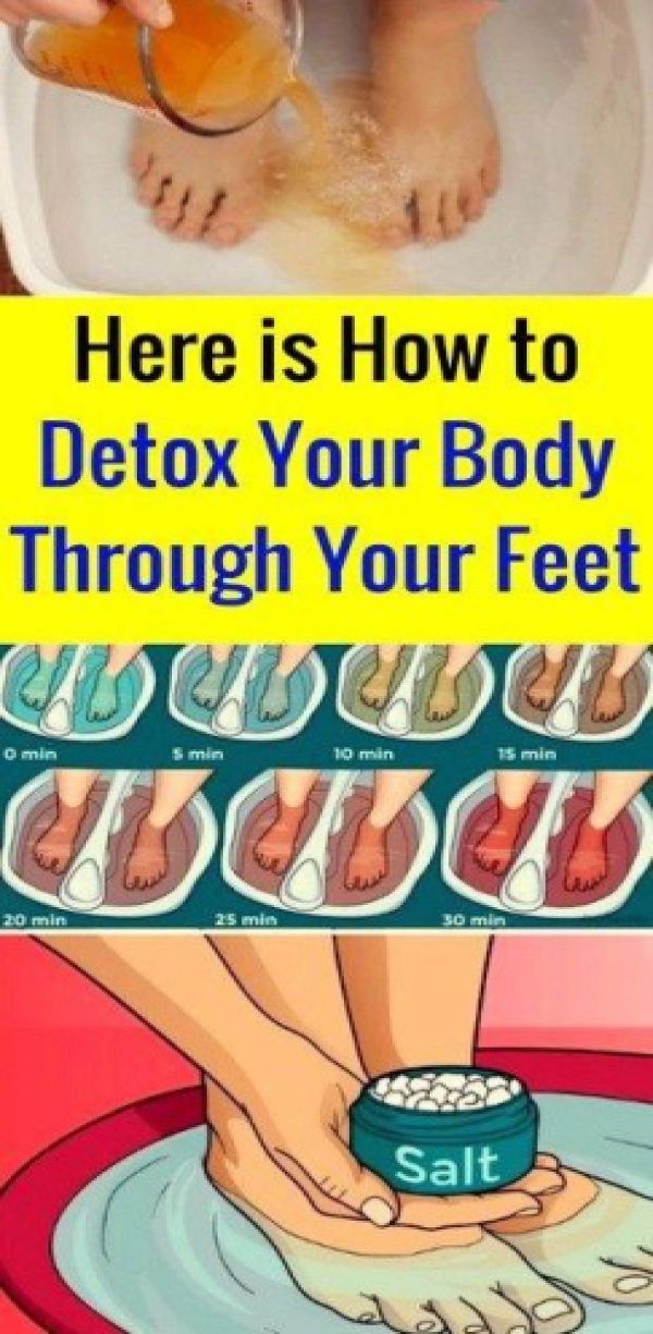 Here is How to Detox Your Body Through Your Feet Remedy Weeks