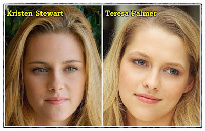 Celebridades Idênticas: Kristen Stewart e Teresa Palmer