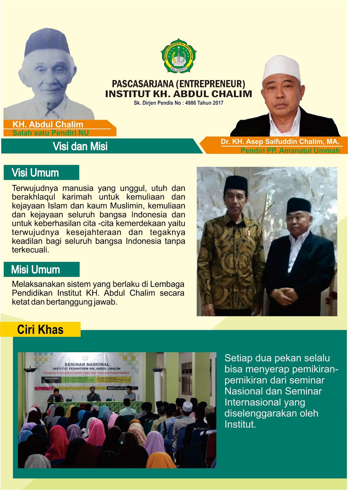 Brosur Amanatul Ummah Ilustrasi