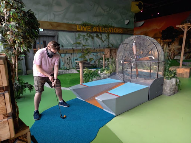 Gator Adventure Golf at Escape Entertainment in Chorley, Lancashire