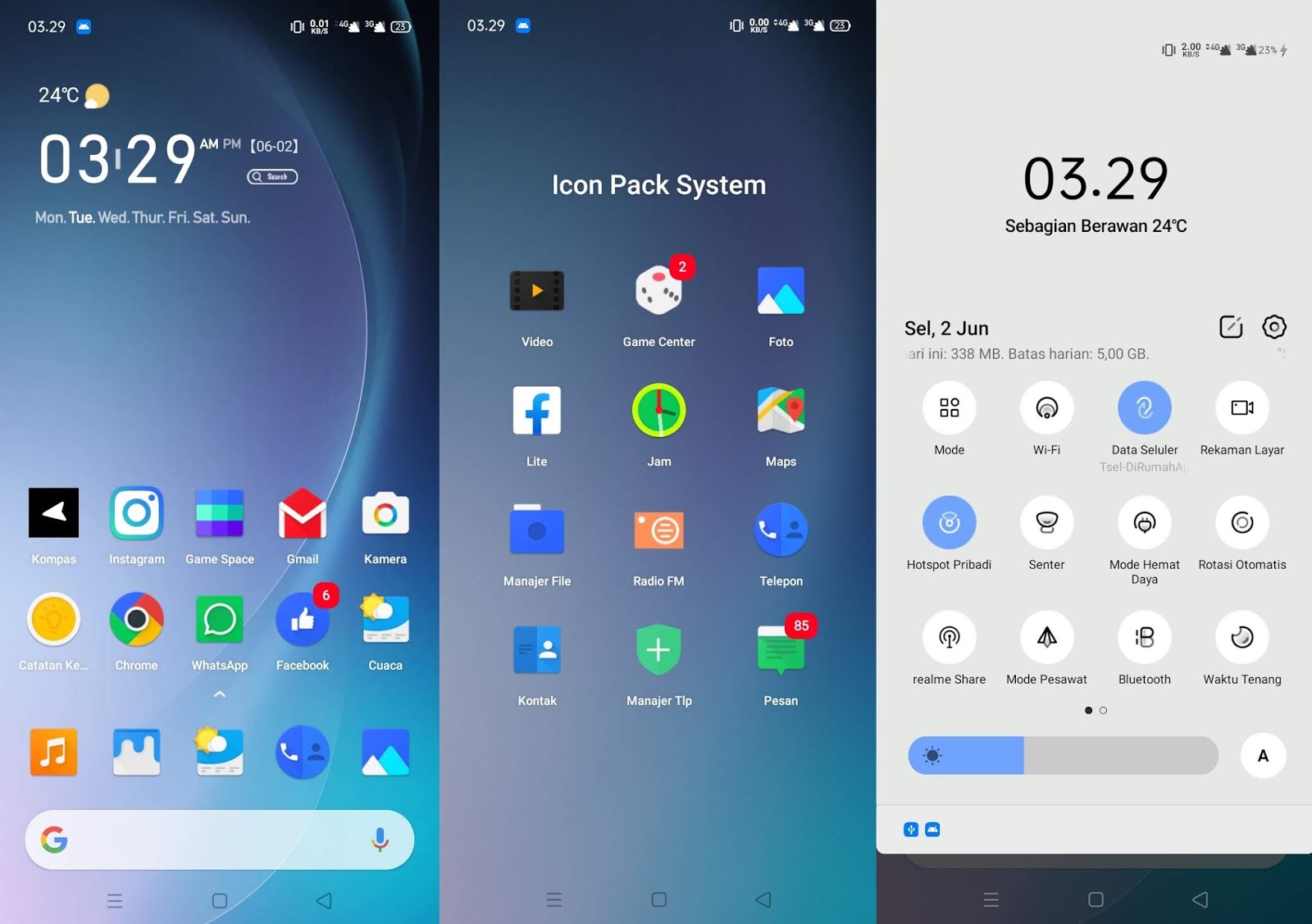 Simplify UI Themes for OPPO & Realme Lewatin