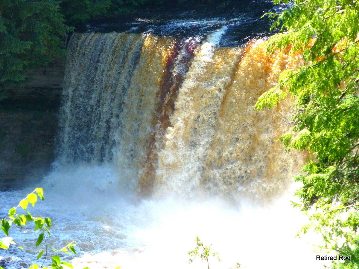 Retired Rod Tahquamenon Falls And Munising Michigan 