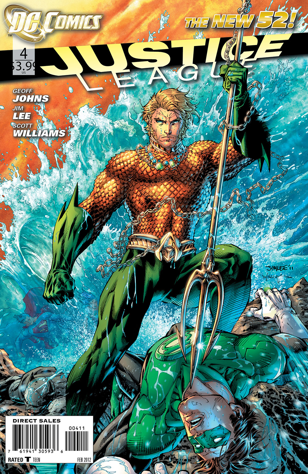 Geek Reads: Justice League #4- The New 52
 Justice League Aquaman New 52