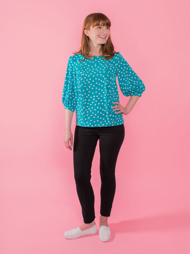 Mathilde blouse sewing pattern