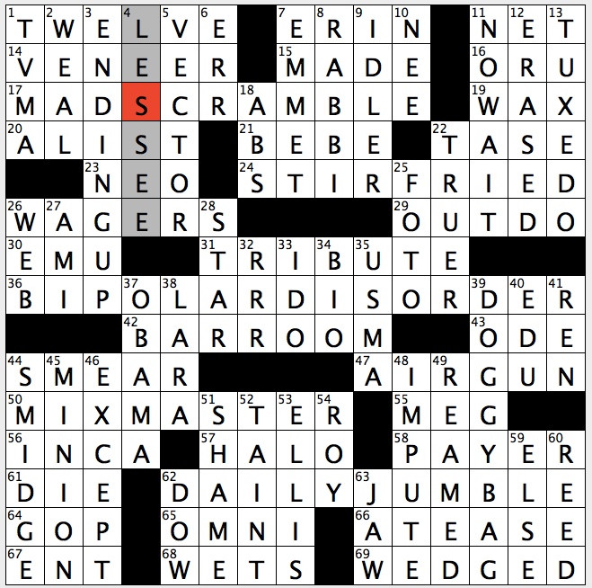 Rex Parker Does The Nyt Crossword Puzzle Brickowski Protagonist Of Lego Movie Wed 8 15 18 Muscles Used In Russian Twist For Short When Sung Five Times Abba Hit