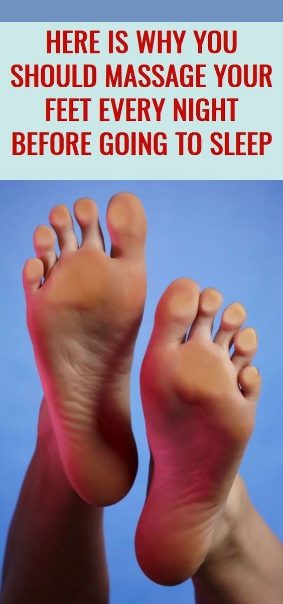 Here why you should massage your feet every night before going to sleep