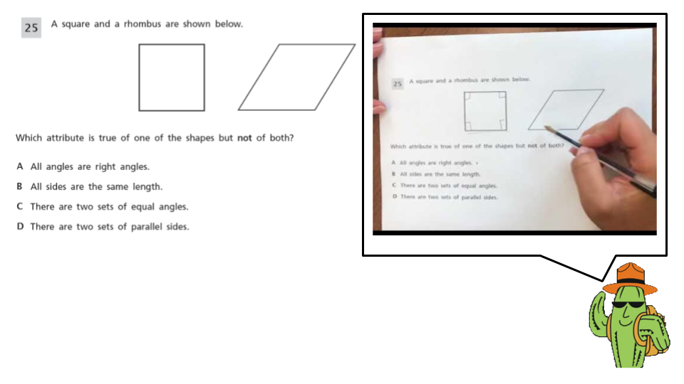Dr. Chris Shively: One Way to Think When Solving 5th Grade Geometry