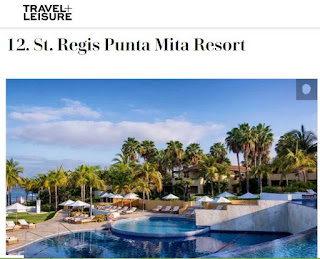 Hoteles de Riviera Nayarit entre lo mejor de 2019 de Travel + Leisure 4 ST%2BRegis%2BTravel%2BLeisure