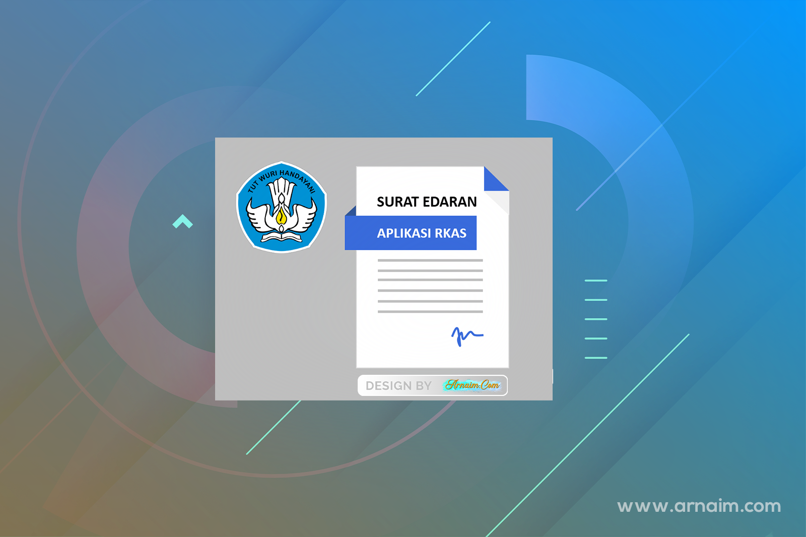 Surat Edaran Tentang Penggunaan Aplikasi Rkas Arnaim Com