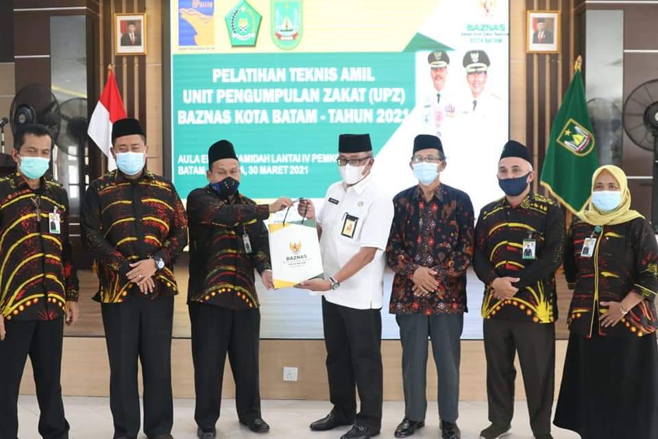 Sekda Batam Membuka Pelatihan Teknis Amil UPZ BAZNAS Batam