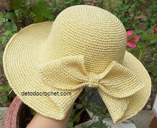 Sombrero Elegante a Crochet | Versiones | Patrones