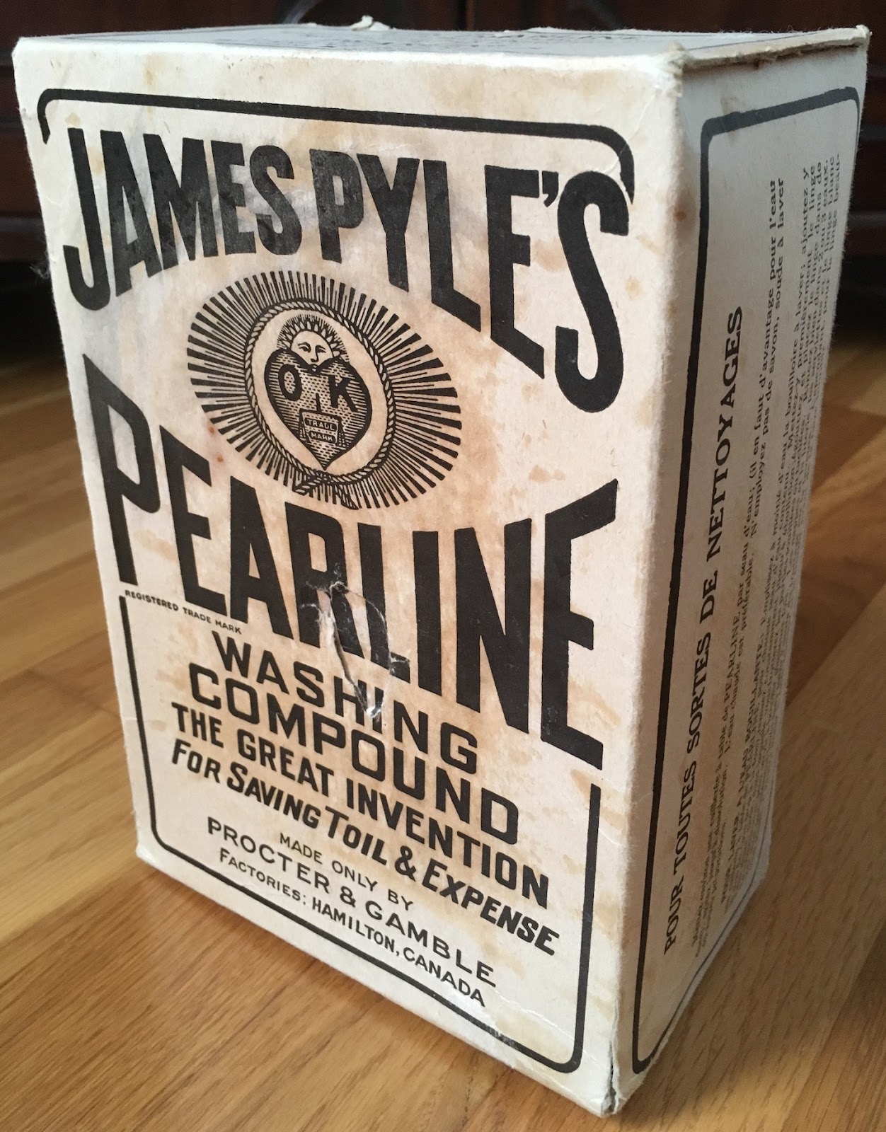 From Maine to Kentucky (Almost) Wordless Wednesday Pyle Pearline Soap Box