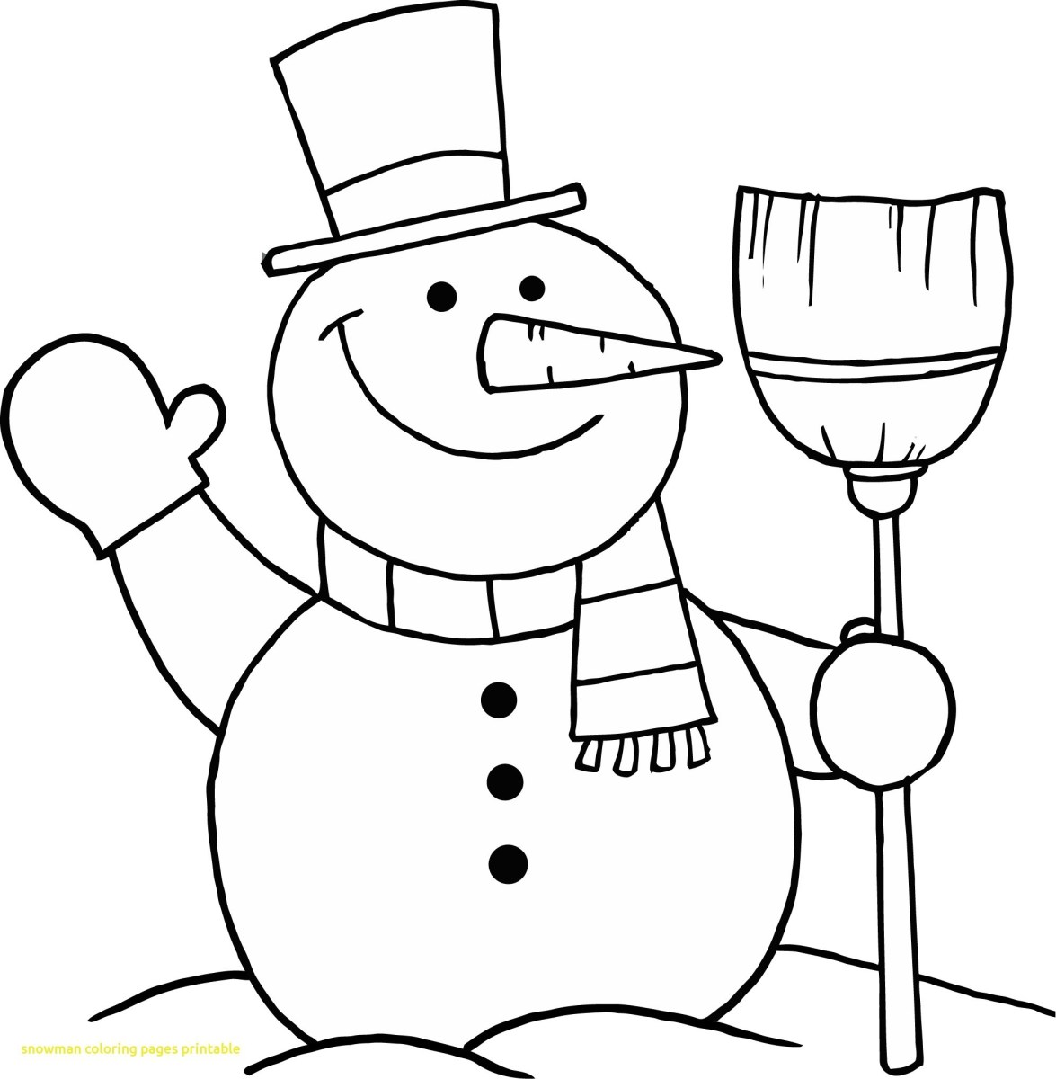 Free Printable Snowman Coloring Pages ~ Coloring Pages