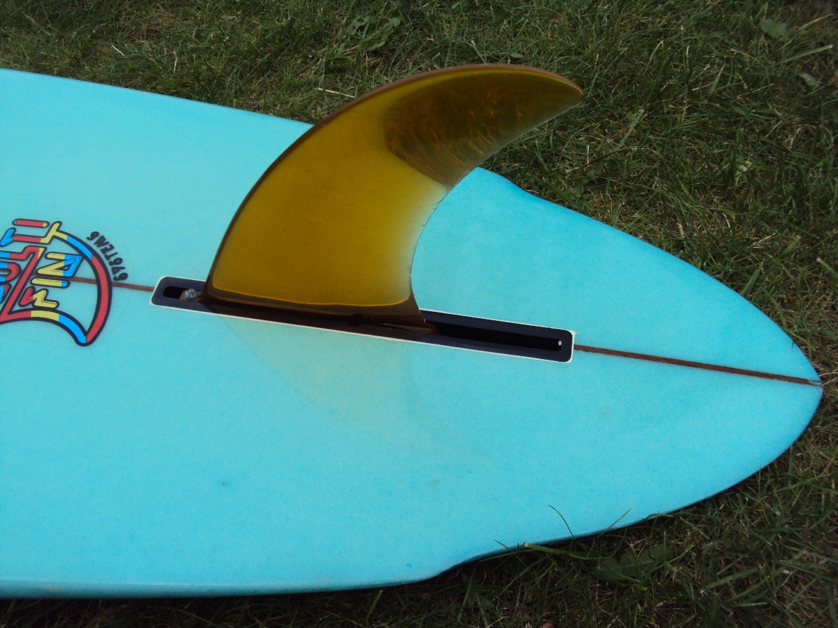 vintage surfboard collector UK Chapter single fin