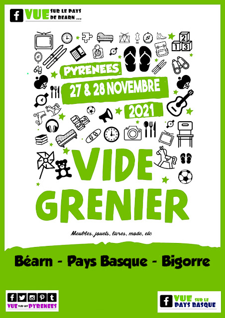 Vide Greniers #5 novembre des Pyrénées 2021