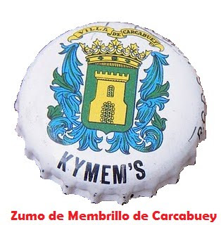 Zumo de membrillo hecho en Carcabuey,  patentado en 1969. Hace años dejó de fabricarse.