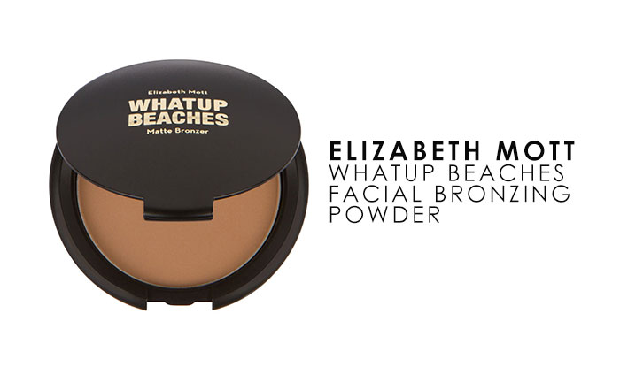 Elizabeth Mott Whatup Beaches Facial Bronzing Powder | Best Self-Tan Bronzer for Quick Tan | NeoStopZone
