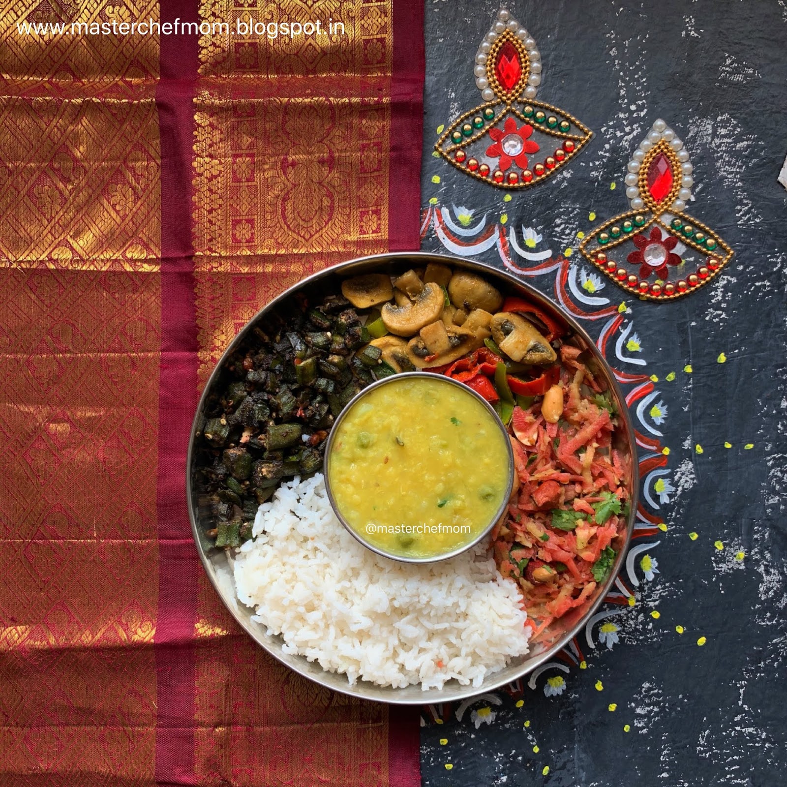 MASTERCHEFMOM Saatvik Dal Recipe Pressure Cooker Dal Recipe Cabbage and Peas Dal Gluten