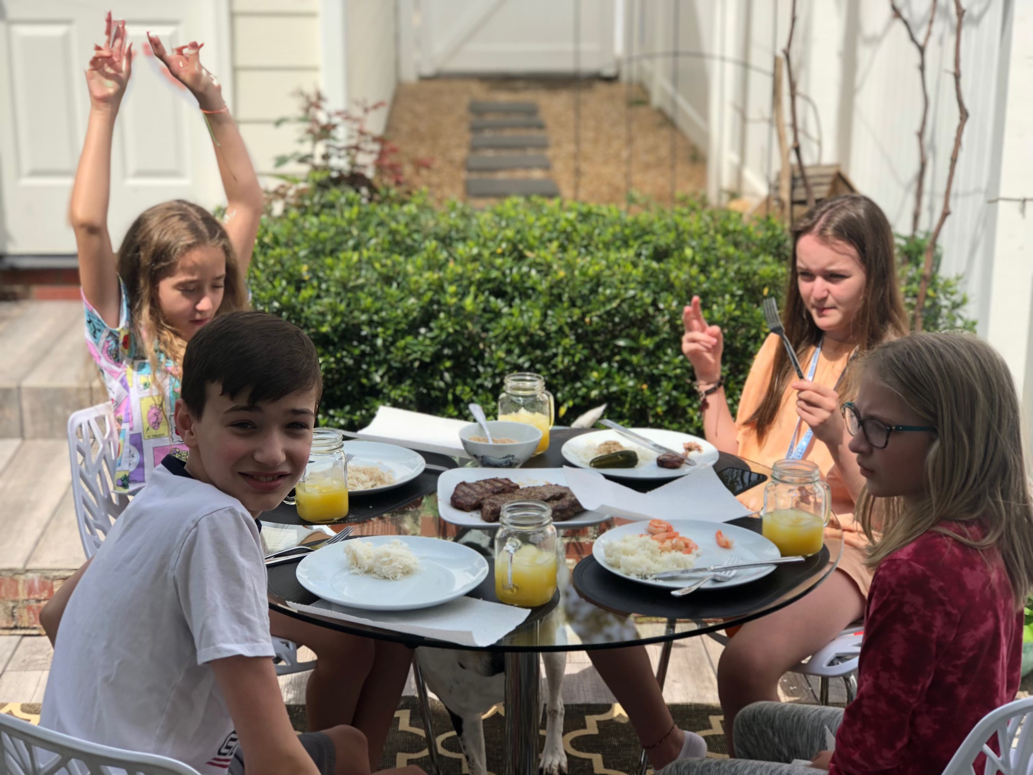 Rust and Stardust Outdoor Luncheon