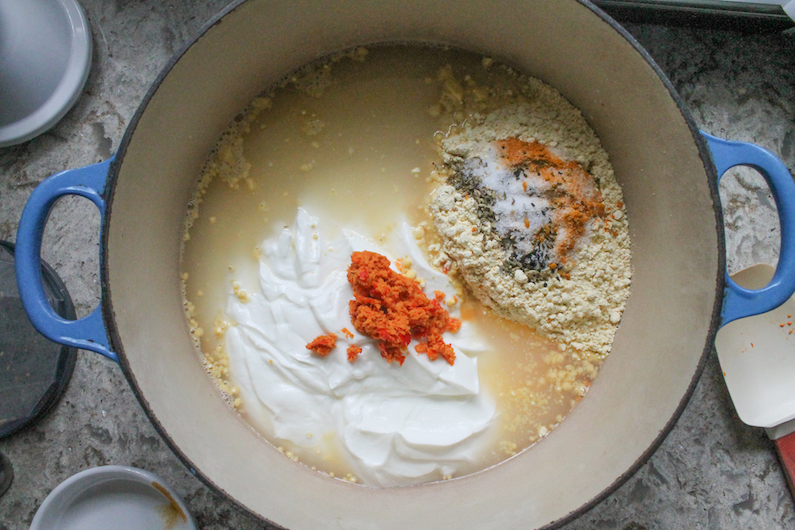 Food Lust People Love Spiced Chickpea Flour Gnocchi with Coconut