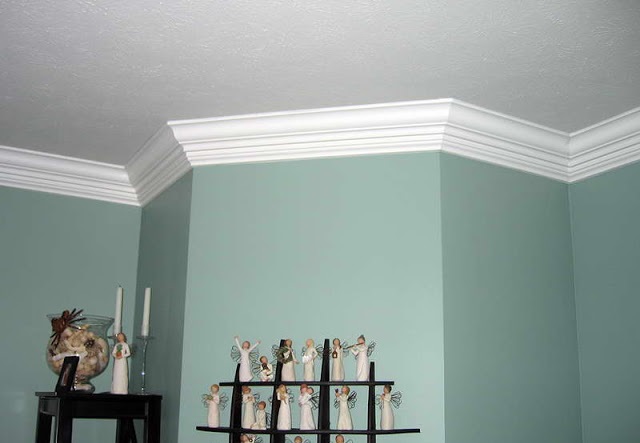 34 ideas de molduras de techo para las esquinas del techo
