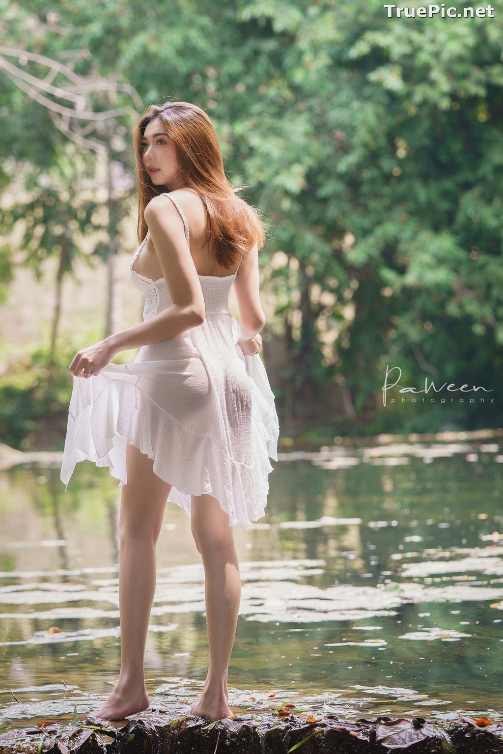 Image Thailand Model - Sirirut Thananet - Beautiful Angel and Small Stream - TruePic.net - Picture-12