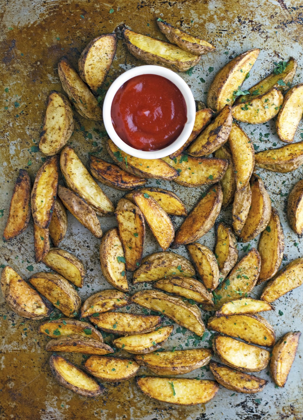 The Iron You Salt, Pepper & Paprika Potato Wedges