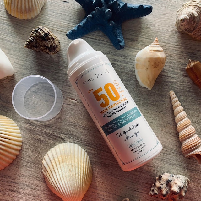 ALMA SECRET: CREMA FACIAL CON ALTA PROTECCIÓN SOLAR SPF 50