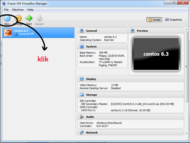 Tutorial: Cara install Centos di Virtual Box