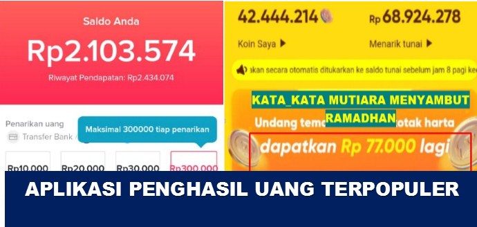 Aplikasi penghasil saldo google play tercepat