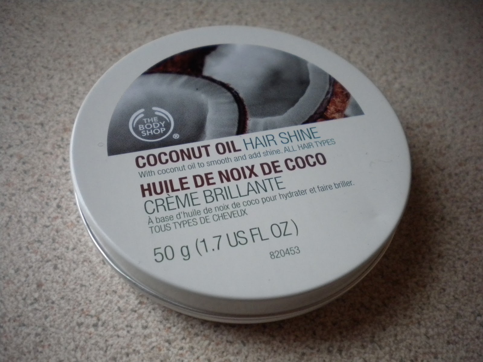 Cabo Coral Review coconut oil hair shine