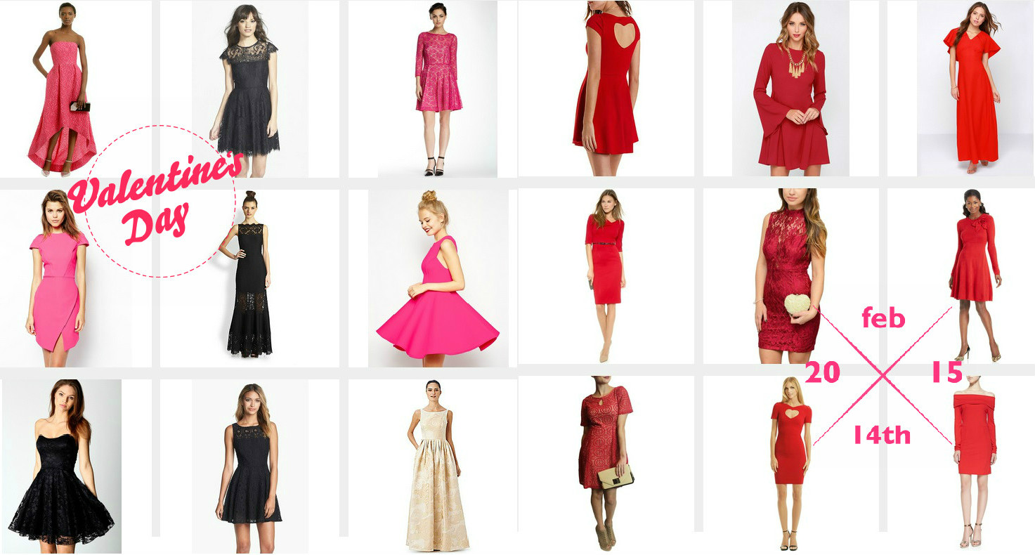 Outfit inspiration - Valentine's Day dresses