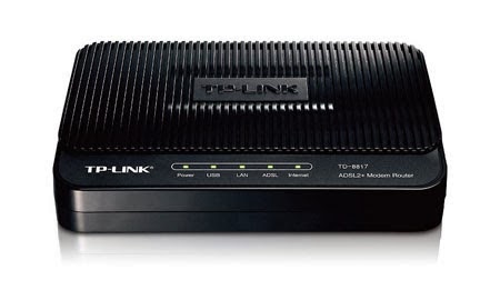 Modem ADSL2+ Ethernet/USB Modem Router
