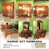 Kamar Set Rahwana jati Jepara 4 Pintu
