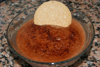 Sabayón de chocolate
