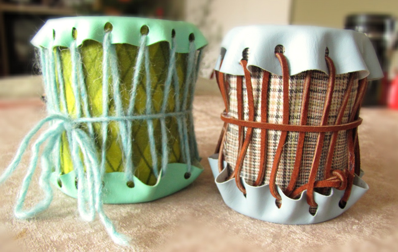 Needle and Nest Design D.I.Y toy drum inspiration!