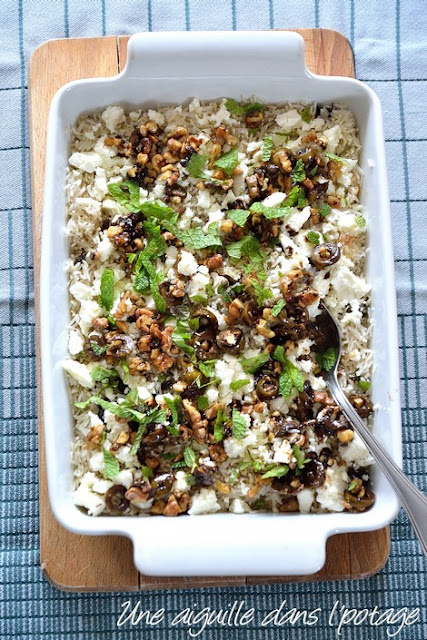 Riz au four parfumé à la menthe, d'Ottolenghi