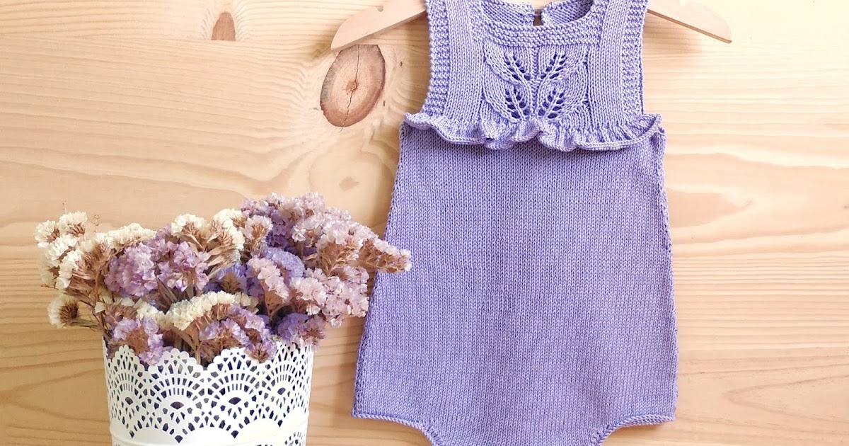 mariposa tricotosa: Prendas de bebé para el verano: y ranitas de punto