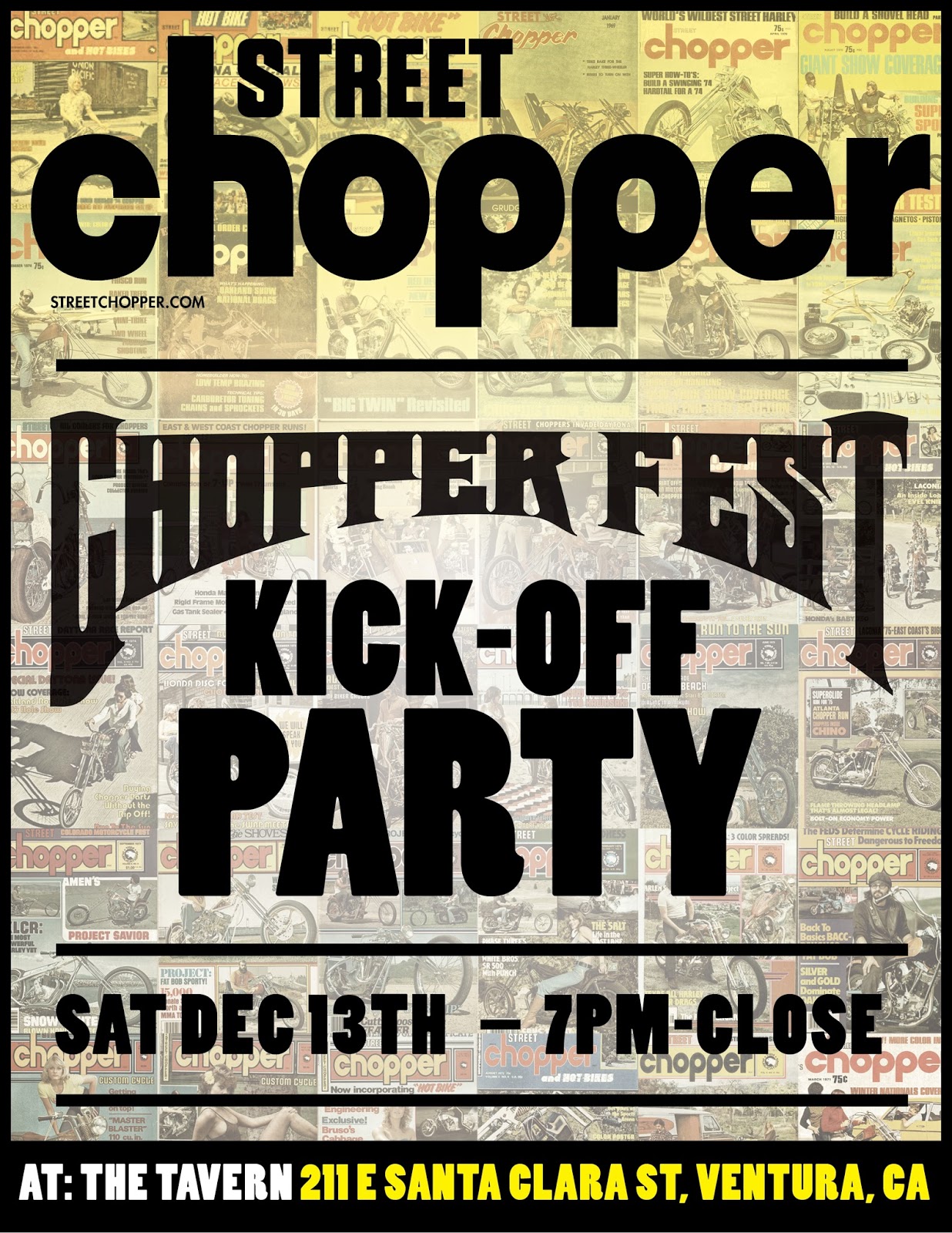 Chopper Fest Street Chopper / Chopper Fest KickOff Party!