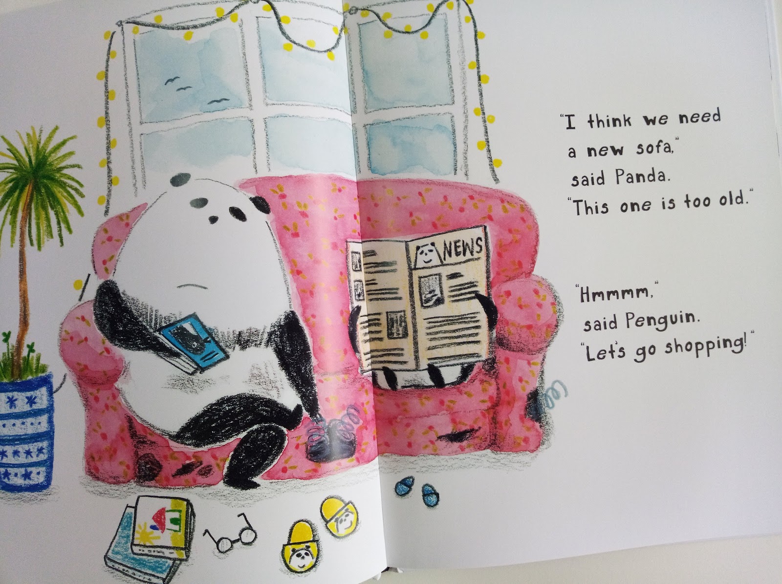 [英文繪本分享] The perfect sofa / Fifi Kuo