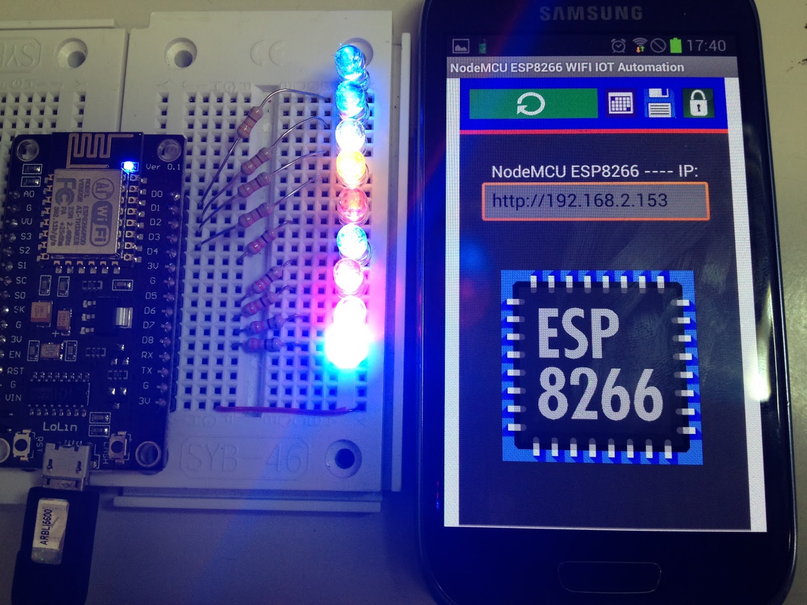 Nodemcu esp8266 проекты