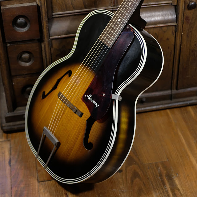 1960s Harmony H1215 Archtop Guitar