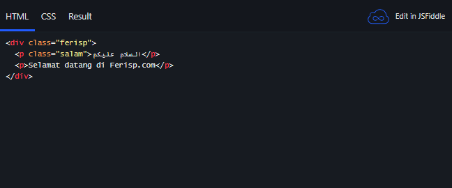 Cara Embed JSFiddle di Blog Cara Embed JSFiddle di Blog