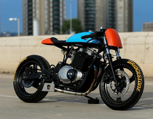 Suzuki 500GS By Lucky Custom