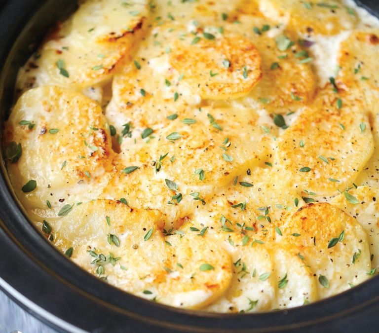 Easy Crockpot Creamy Ranch Chicken and Potatoes Geni Recipes