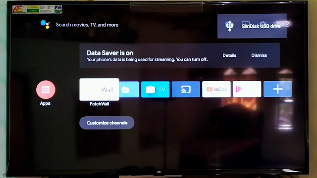 mi tv booted successfully Mi tv reset successfully
