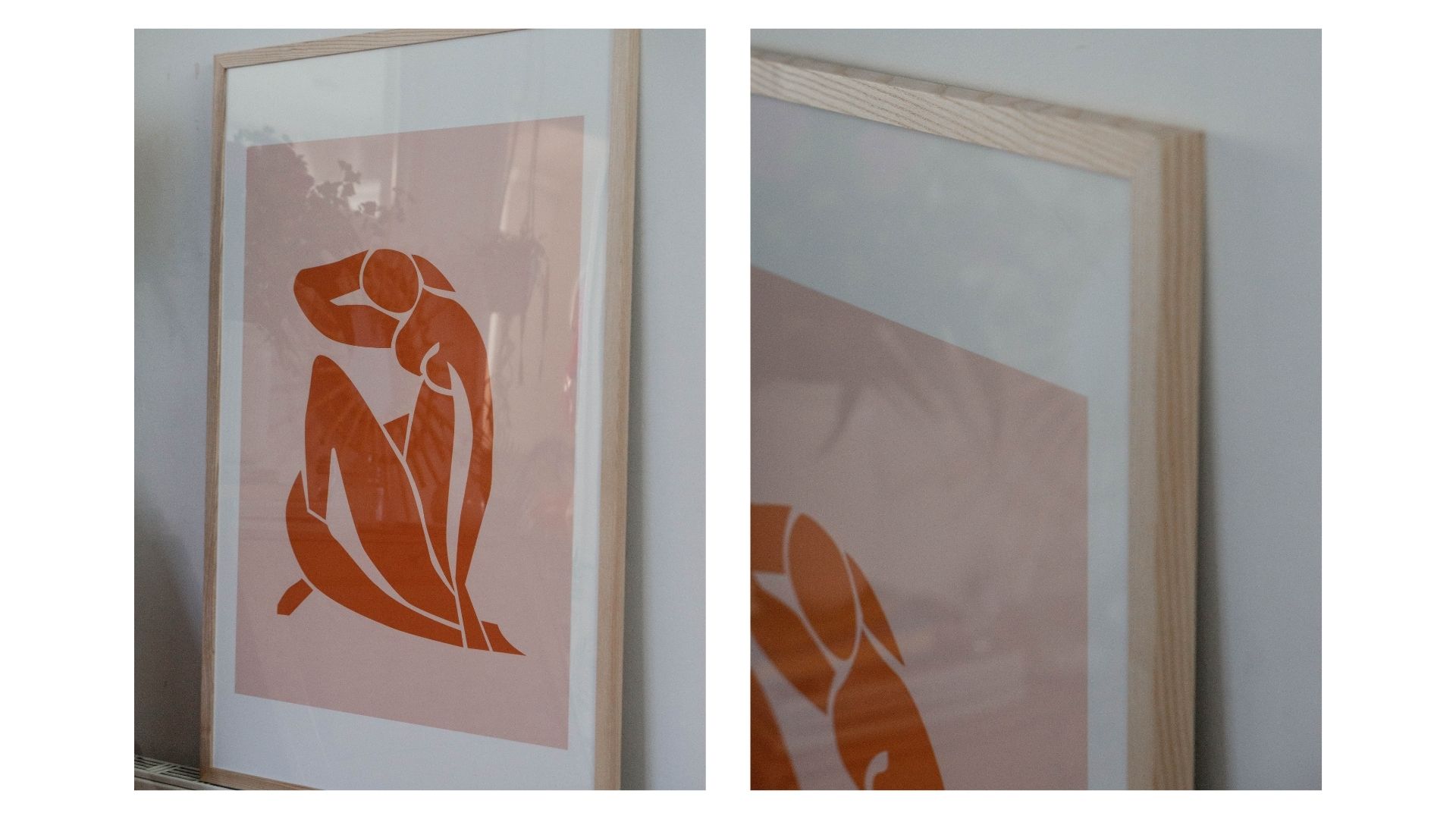 Photowall Sweden Matisse inspired print. Kate La Vie Kate Spiers home.